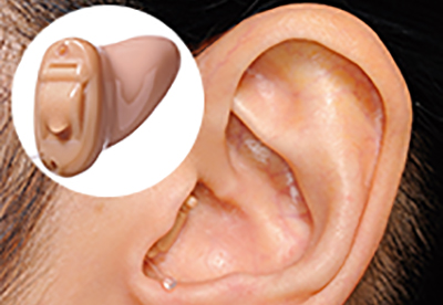 耳穴形補聴器